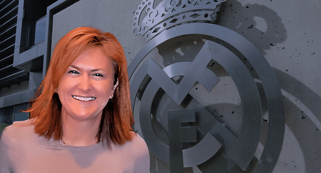 Begoña Sanz, la máxima responsable del Real Madrid femenino.