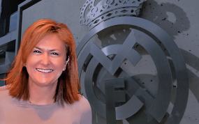 Begoña Sanz, la máxima responsable del Real Madrid femenino.