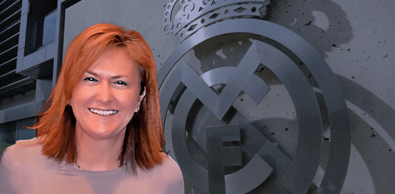 Begoña Sanz, la máxima responsable del Real Madrid femenino.