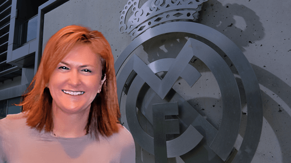 Begoña Sanz, la máxima responsable del Real Madrid femenino.