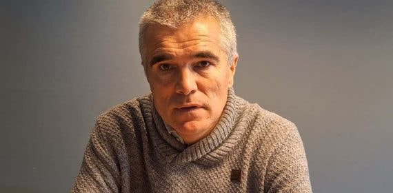 Unai Vergara, en Andorra, en la entrevista con Relevo.