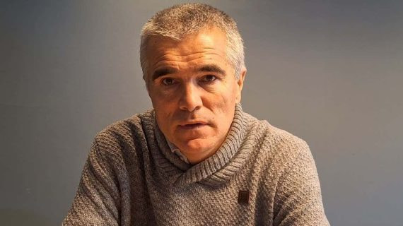 Unai Vergara, en Andorra, en la entrevista con Relevo.