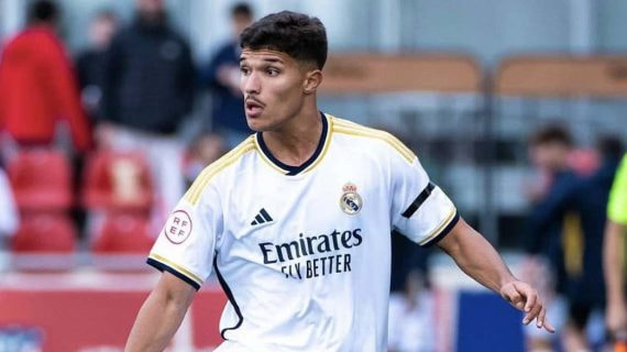 Yusi, en un partido con el Real Madrid.