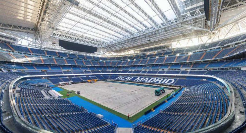 El Nuevo Bernabéu.