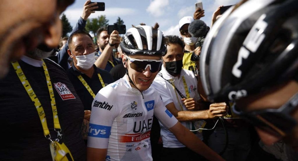Tadej Pogacar, en el Tour de Francia 2023.