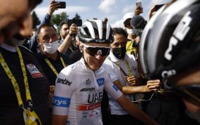 Tadej Pogacar, en el Tour de Francia 2023.