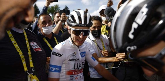 Tadej Pogacar, en el Tour de Francia 2023.