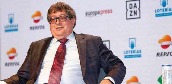 José Luis Terreros, durante los Desayunos de Europa Press en diciembre de 2022.