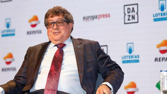 José Luis Terreros, durante los Desayunos de Europa Press en diciembre de 2022.