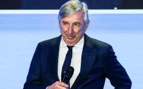 Eusebio Unzué, en la presentación del Movistar Team para 2024.