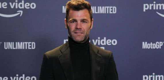 Fonsi Nieto, en la presentación de 'MotoGP Unlimited'.