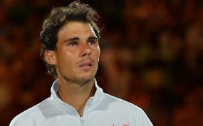 Rafael Nadal, al borde de las lágrimas tras perder la final del Open de Australia 2014 ante Stan Wawrinka.
