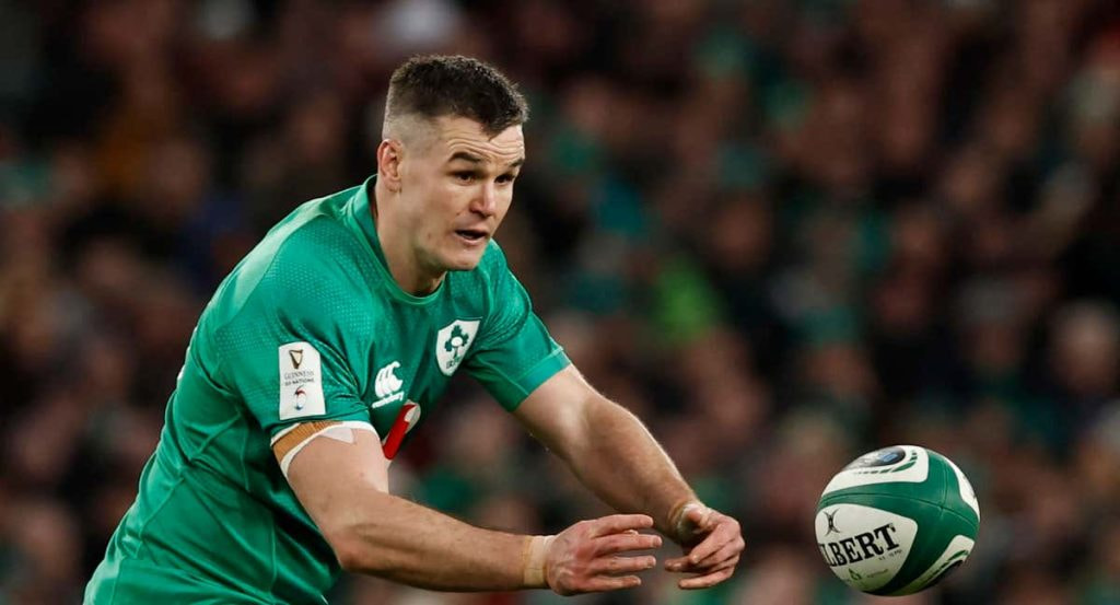 El irlandés Johnny Sexton durante el Seis Naciones.