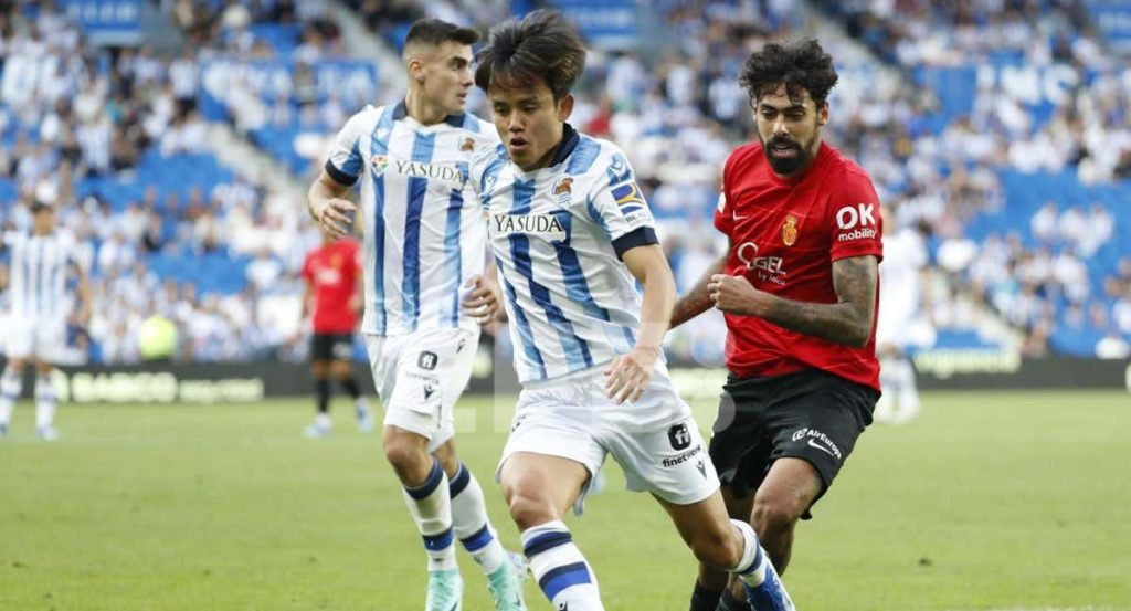 Takefusa Kubo, gran figura de la Real Sociedad en la temporada 2023.