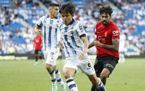 Takefusa Kubo, gran figura de la Real Sociedad en la temporada 2023.