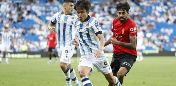 Takefusa Kubo, gran figura de la Real Sociedad en la temporada 2023.
