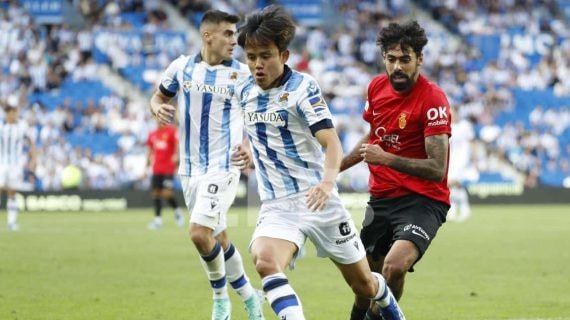 Takefusa Kubo, gran figura de la Real Sociedad en la temporada 2023.