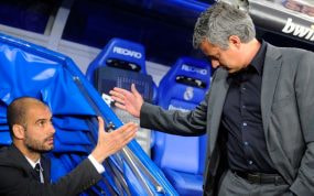 Mourinho y Guardiola.