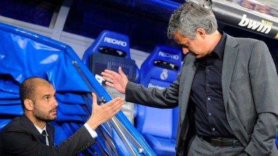 Mourinho y Guardiola.