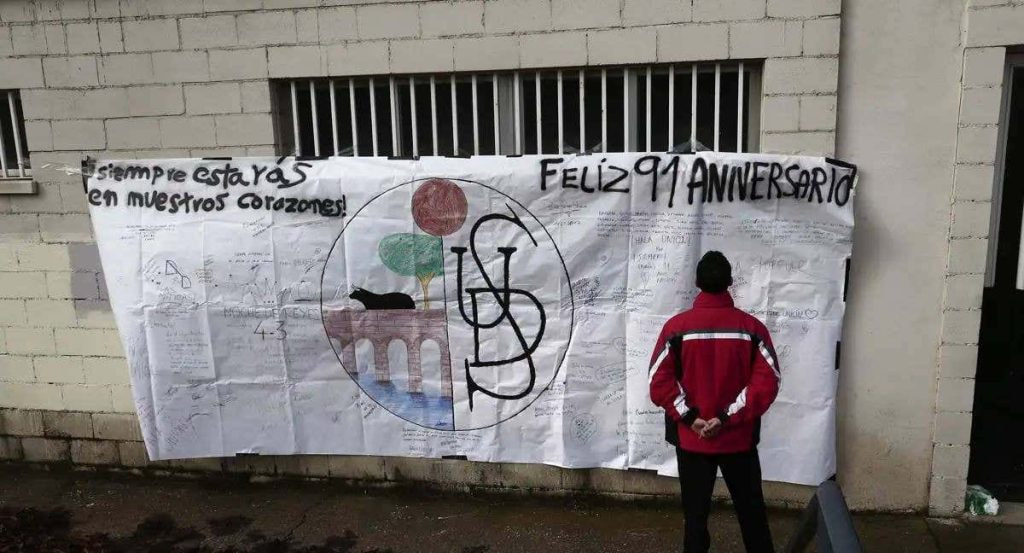Un homenaje a la Unión Deportiva Salamanca.