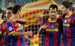 Víctor Vázquez en su etapa en el FC Barcelona.