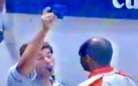 La tarjeta azul dejó de usarse en el fútbol sala desde la temporada 2006-07.