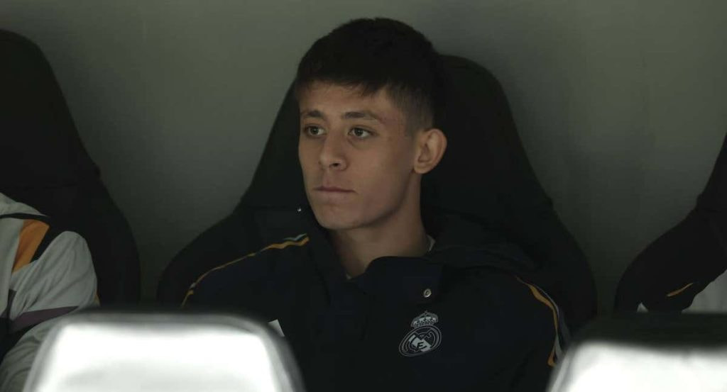 Arda, en el Bernabéu.