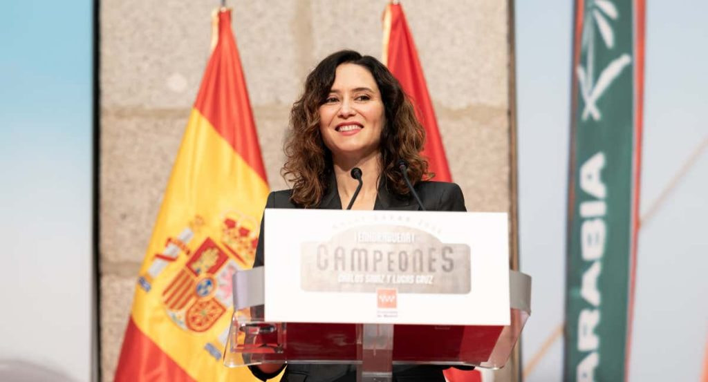 Isabel Díaz Ayuso ha afirmado que están trabajando en lograr la organización de unos Juegos Olímpicos en el futuro.