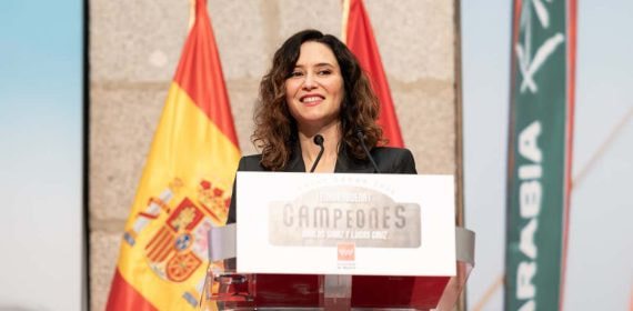 Isabel Díaz Ayuso ha afirmado que están trabajando en lograr la organización de unos Juegos Olímpicos en el futuro.