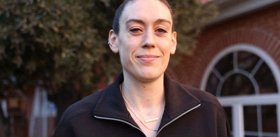 Breanna Stewart, jugadora de las New York Liberty, en su paso por Madrid.