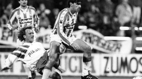 Andreas Brehme, en su etapa en el Real Zaragoza.