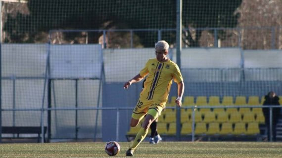 Cristian Nikolaev, con el Alcorcón.