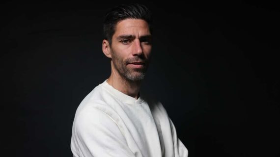 David Mateos, durante la entrevista.