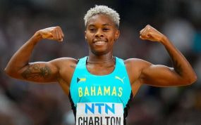 Devynne Charlton, en los Mundiales de Budapest.
