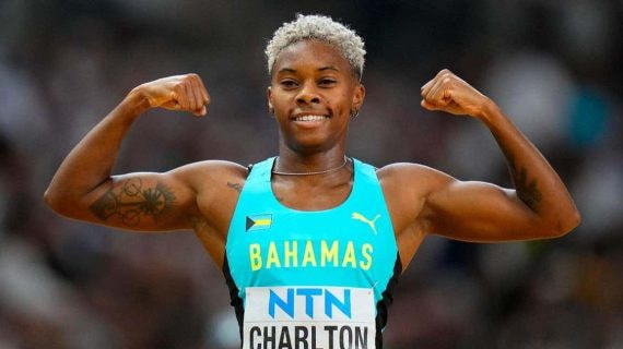 Devynne Charlton, en los Mundiales de Budapest.