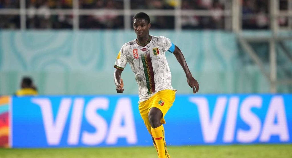 Ibrahim DIarra durante el Mundial sub17.