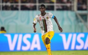 Ibrahim DIarra durante el Mundial sub17.