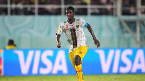 Ibrahim DIarra durante el Mundial sub17.