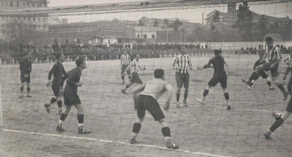 Imagen de un partido del Athletic Club Sucursal de Madrid.