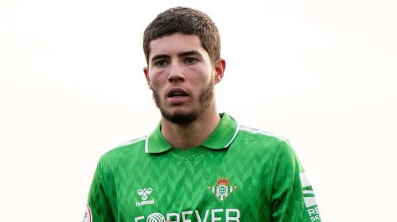 Elyaz ZIdane, el día de su estreno con el Betis Deportivo.