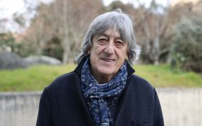 Enrique Martín, en Pamplona.