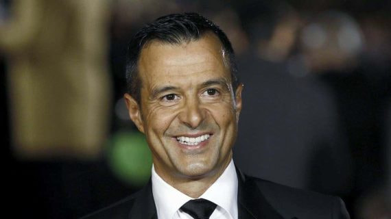 Jorge Mendes, en un acto.