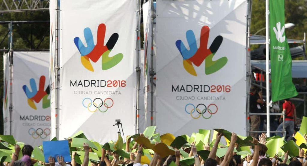 Madrid en su candidatura para los Juegos Olímpicos de 2016.