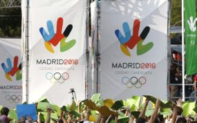 Madrid en su candidatura para los Juegos Olímpicos de 2016.