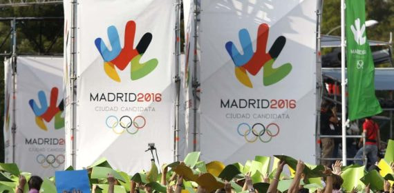 Madrid en su candidatura para los Juegos Olímpicos de 2016.