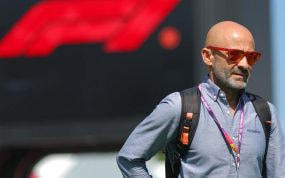 Antonio Lobato, en 2023, en Barcelona, antes de los entrenamientos de F1.