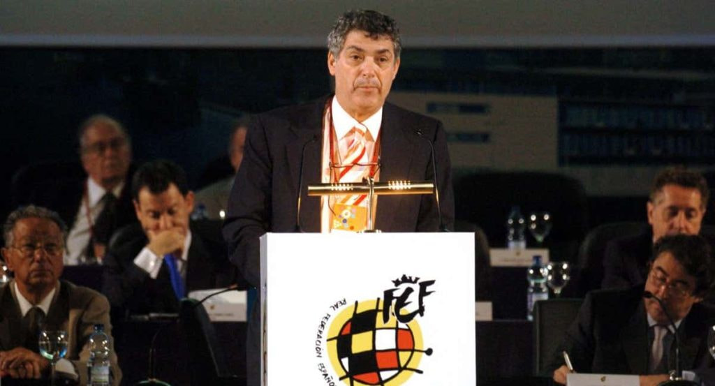 Ángel María Villar, antiguo presidente de la RFEF.