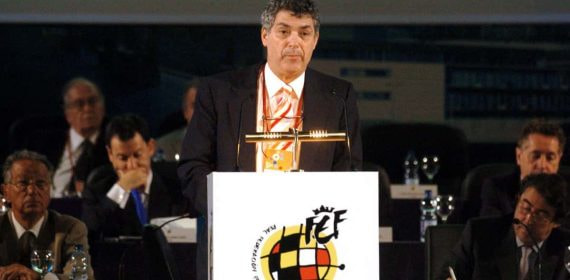 Ángel María Villar, antiguo presidente de la RFEF.