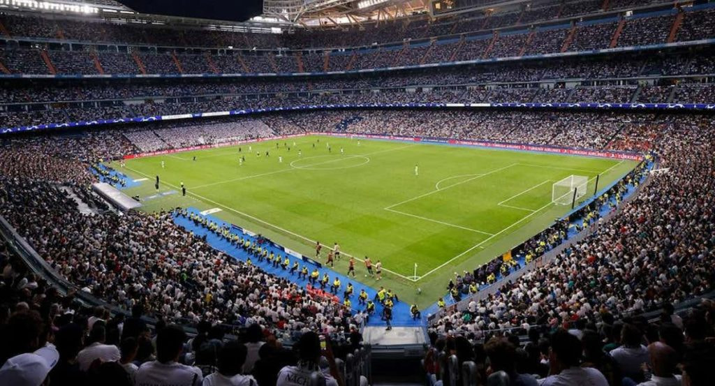 Santiago Bernabéu.
