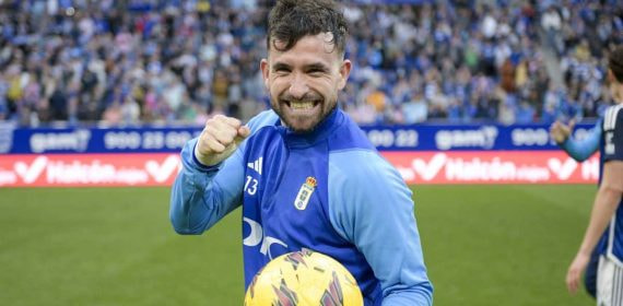 Sebas Moyano, tras finalizar el partido del sábado.